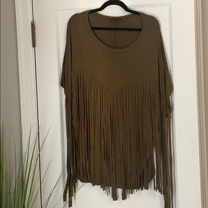 POL Fringe Shirt